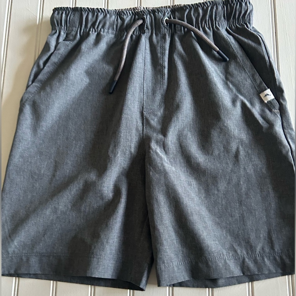TOMMY BAHAMAS boys size 7/8 grey shorts